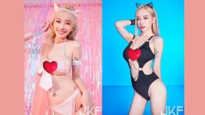 2024年JKF首位封面女星(岚芯语)自爆敏感部位-伊尤台